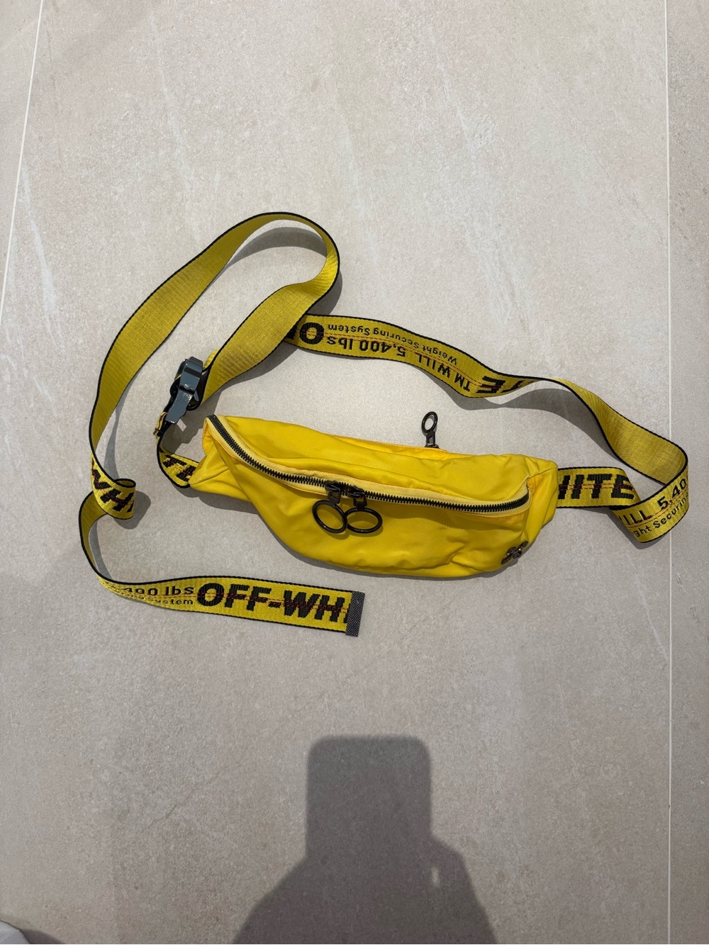 Off-White Industrial Strap Nylon Belt Bag